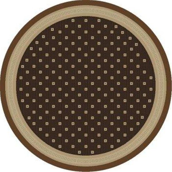Concord Global 5 ft. 3 in. Jewel Athens - Round, Brown 54280